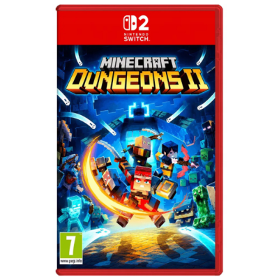 預購 NS2《我的世界：地下城2》Minecraft Dungeons 2(鑰匙卡)